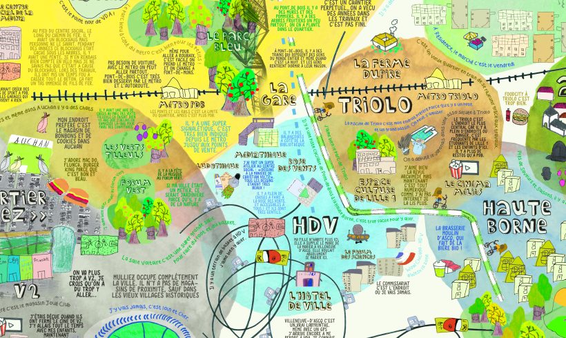 Carte subjective du quartier Pont-de-Bois